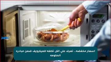 أسعار مخفضة.. تعرف على أقل تكلفة للميكرويف ضمن مبادرة الحكومة